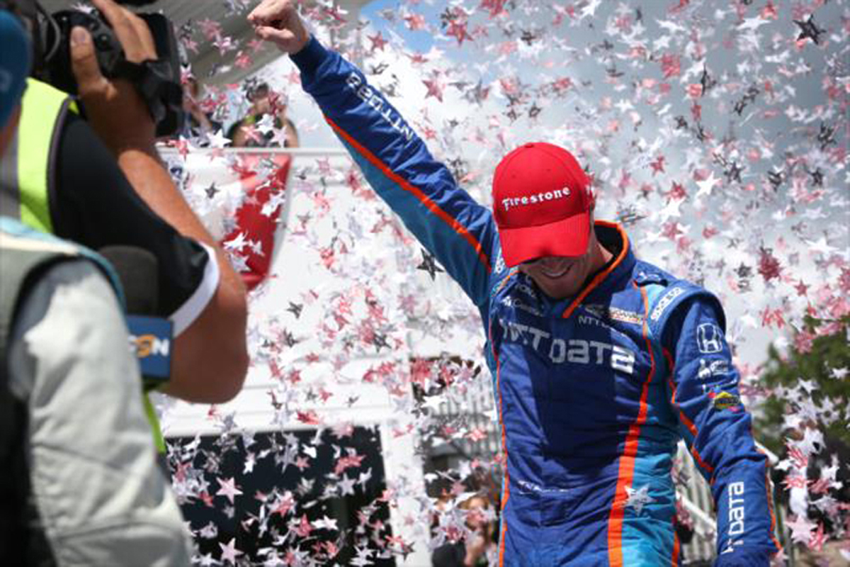 【インディカー】 第10戦 結果:ディクソンが今季初優勝、佐藤琢磨は19位