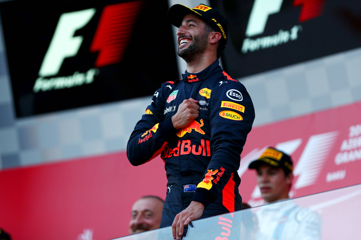 レッドブル：ダニエル・リカルドが今季初優勝 / F1アゼルバイジャンGP