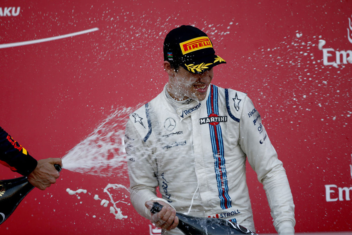 ウィリアムズ：ランス・ストロールが初表彰台 / F1アゼルバイジャンGP