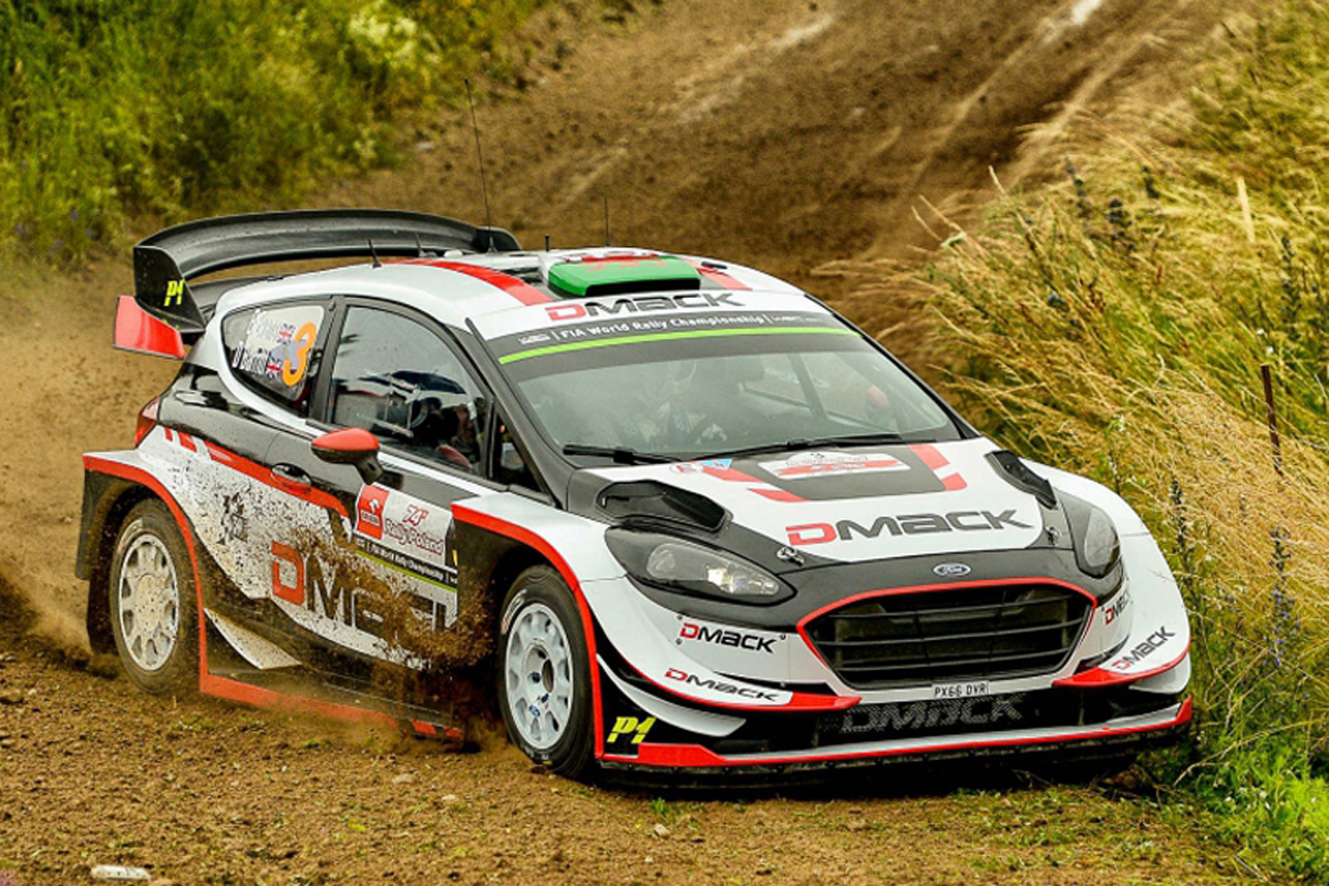 【WRC】 ラリー・ポーランド:エルフィン・エバンスが初日の首位