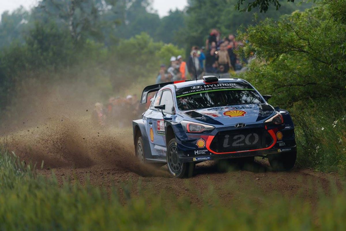 【WRC】 ラリー・ポーランド：ティエリー・ヌービルがシェイクダウン首位