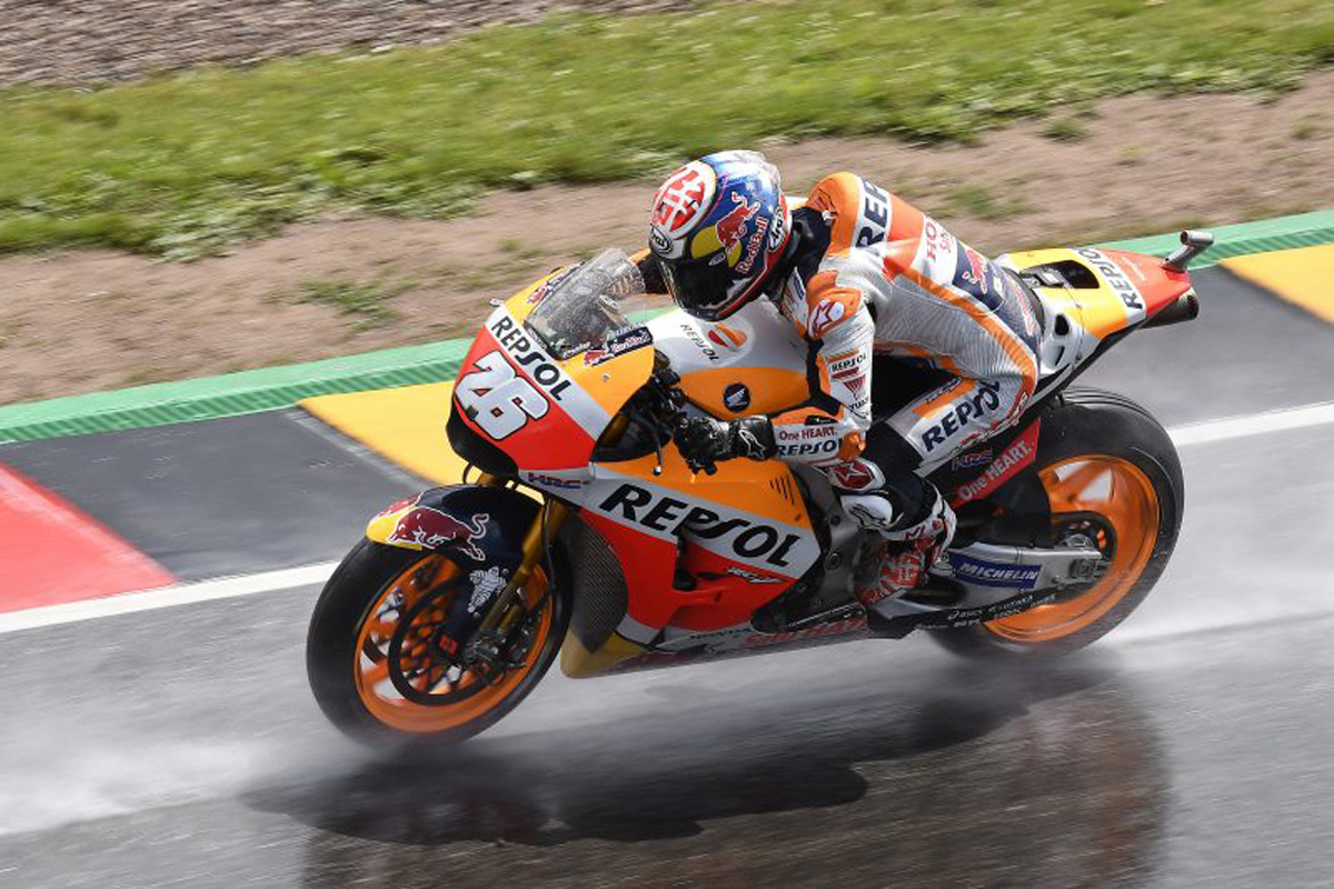 【MotoGP】 ホンダ:第9戦 ドイツGP 初日レポート