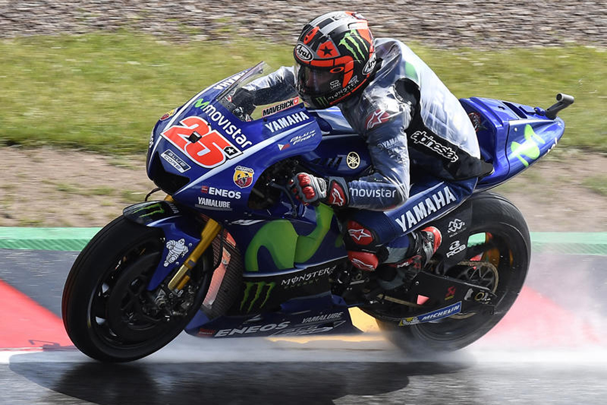 【MotoGP】 ヤマハ:第9戦 ドイツGP 初日レポート