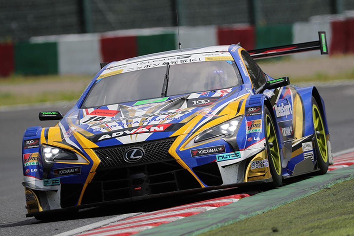 【SUPER GT】 公式テスト2日目:WedsSport ADVAN LC500が最速タイム