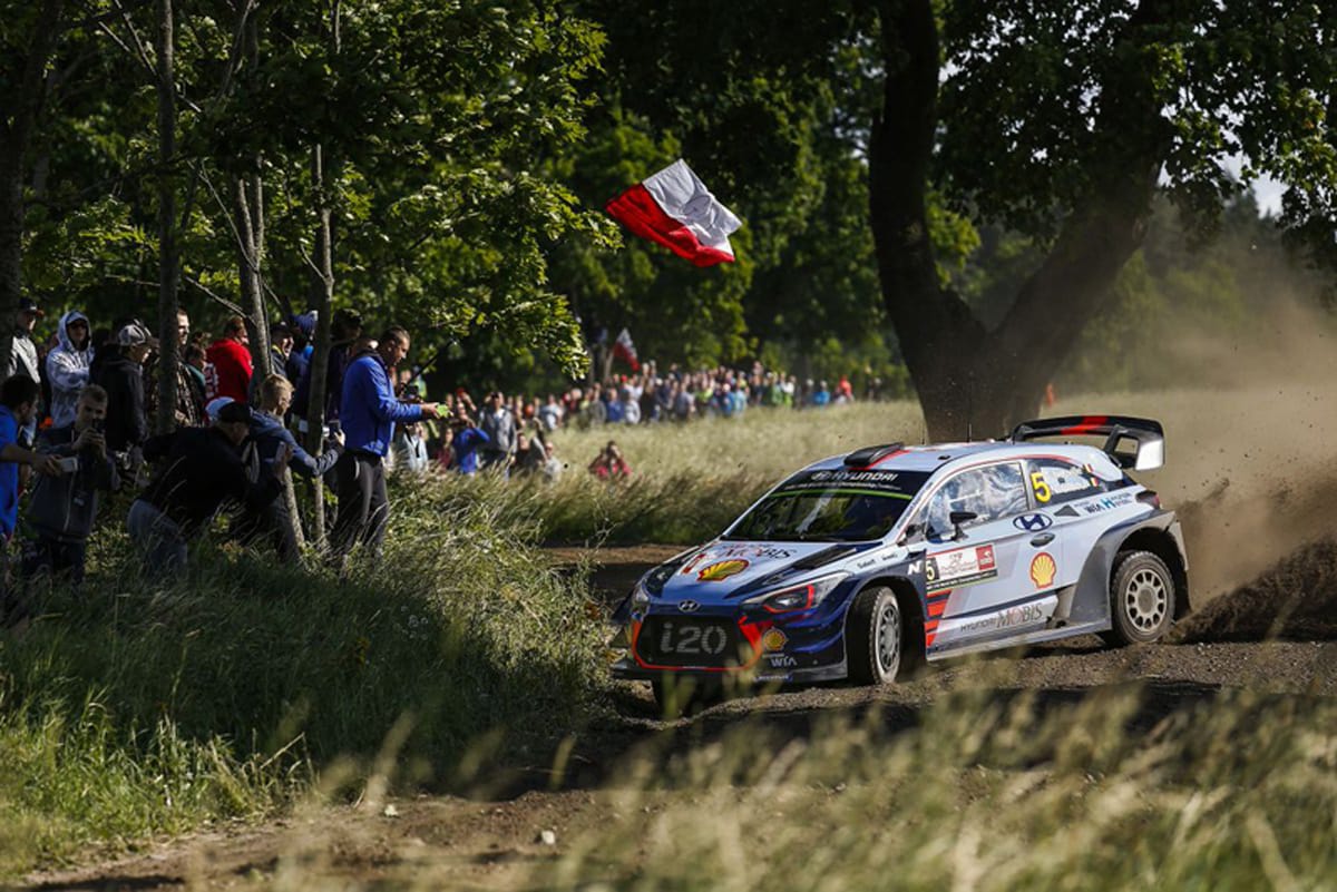 【WRC】 ラリー・ポーランド 結果：ティエリー・ヌービルが今季3勝目