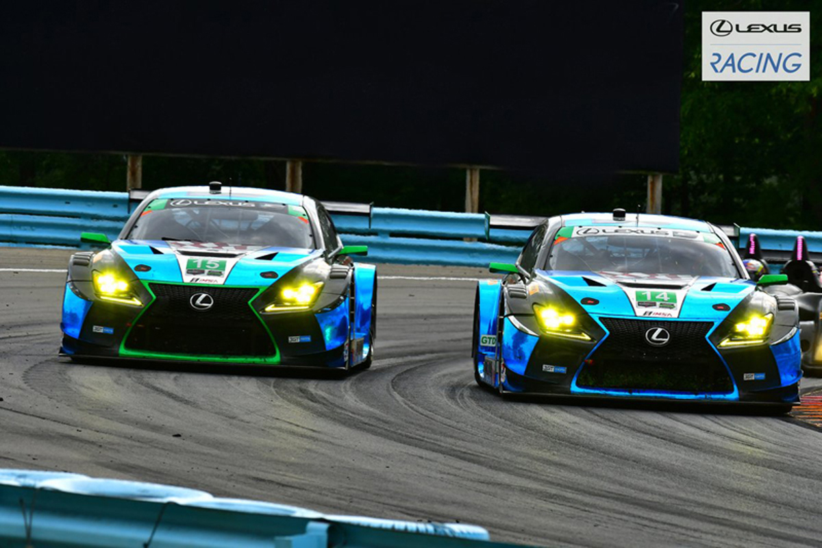 LEXUS RC F GT3、IMSAワトキンズグレンで5・6位フィニッシュ