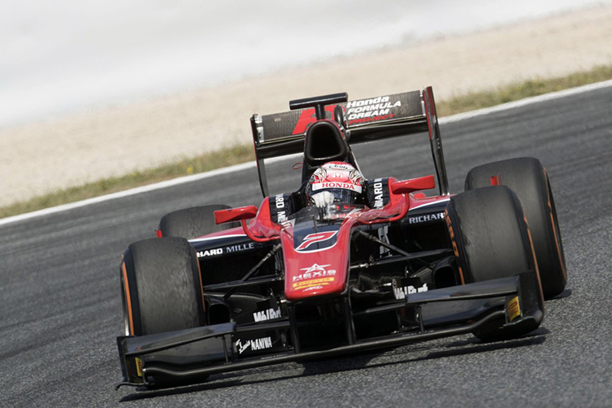 【F2】 第5戦 オーストリア:松下信治はフリー走行7番手