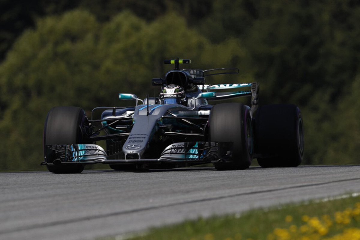 F1オーストリアGP 予選：バルテリ・ボッタスがポールポジション