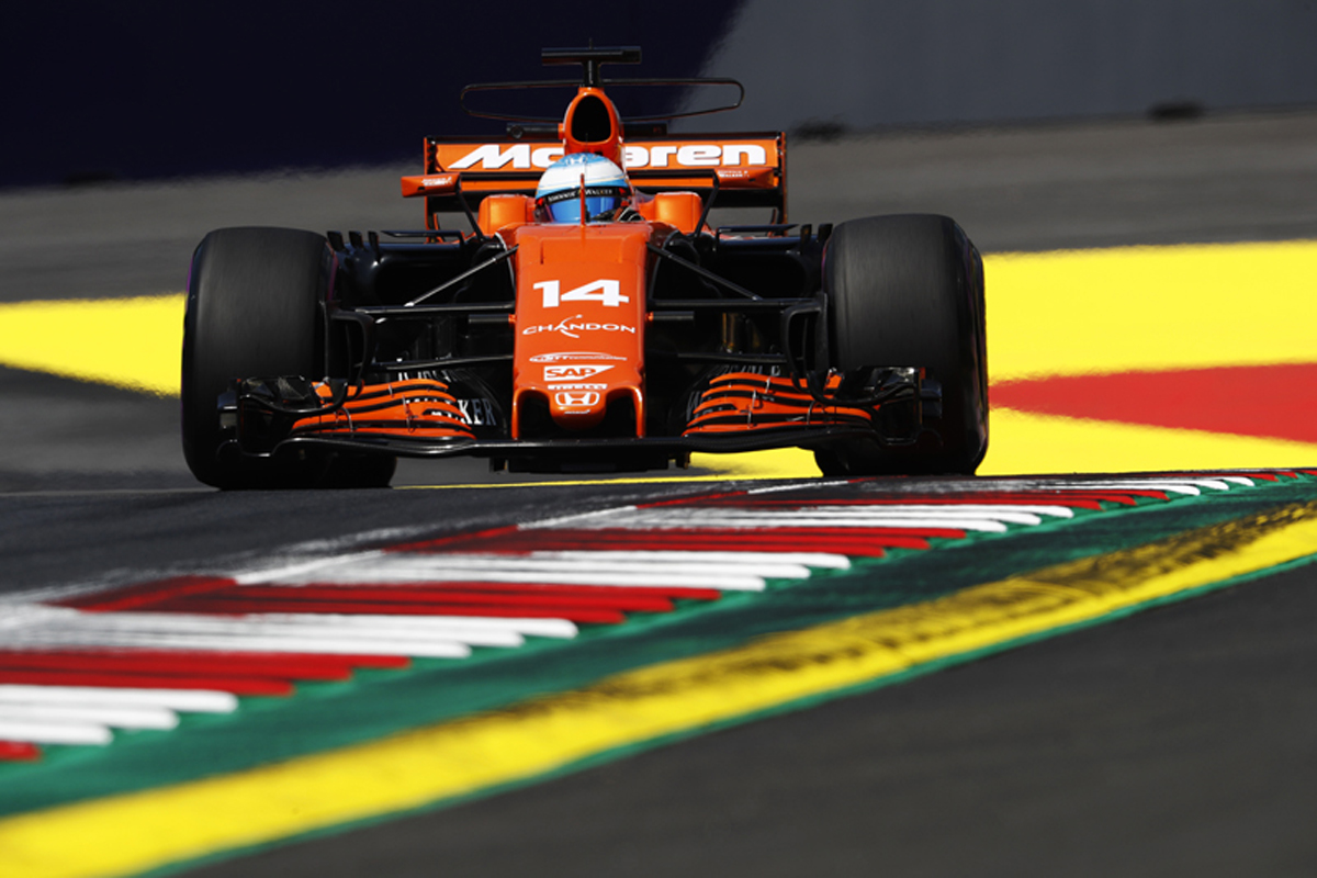 マクラーレン・ホンダ：F1オーストリアGP 金曜フリー走行レポート