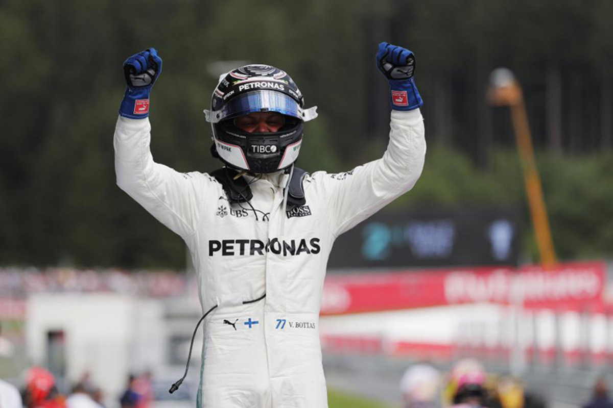 バルテリ・ボッタス、今季2勝目でタイトル争いに名乗り