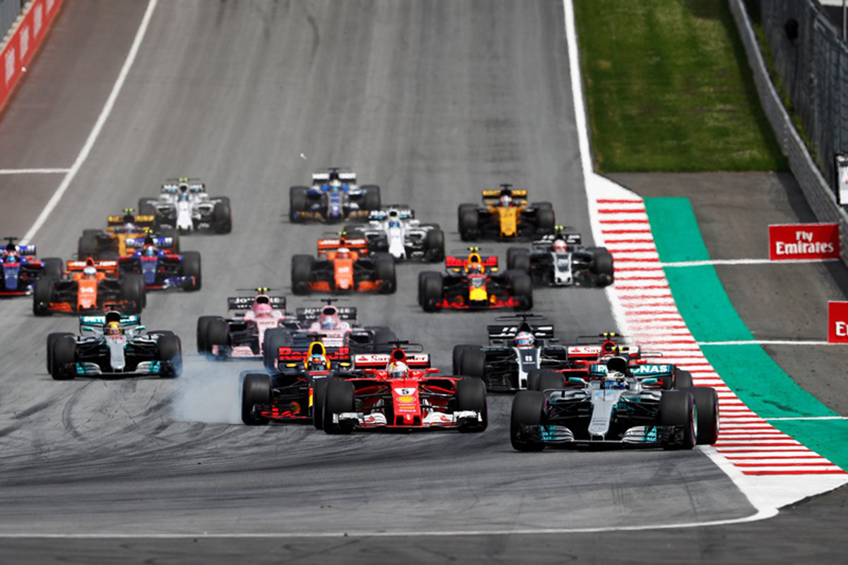 F1オーストリアGP 結果：バルテリ・ボッタスがポール・トゥ・ウィン