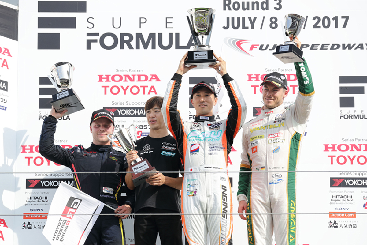 【スーパーフォーミュラ】 トヨタ:第3戦 富士 決勝レポート