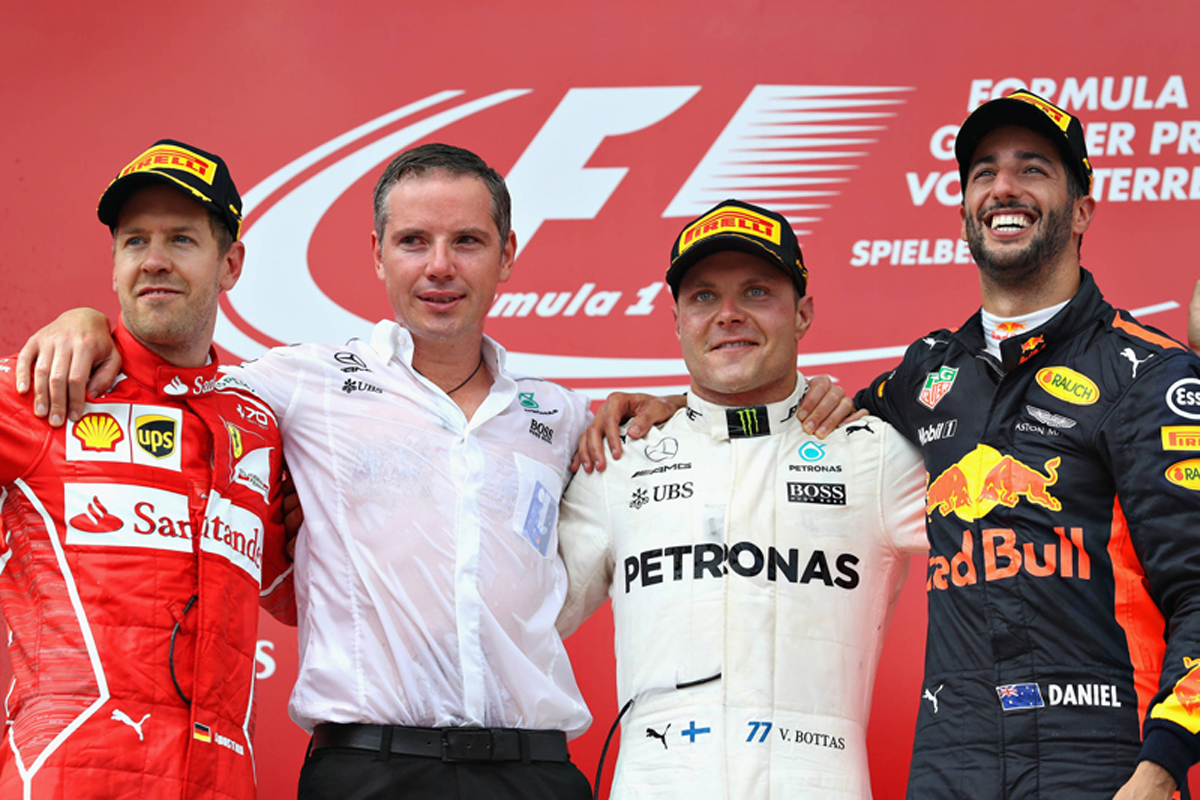 F1 オーストリアGP 決勝:トップ10ドライバーコメント