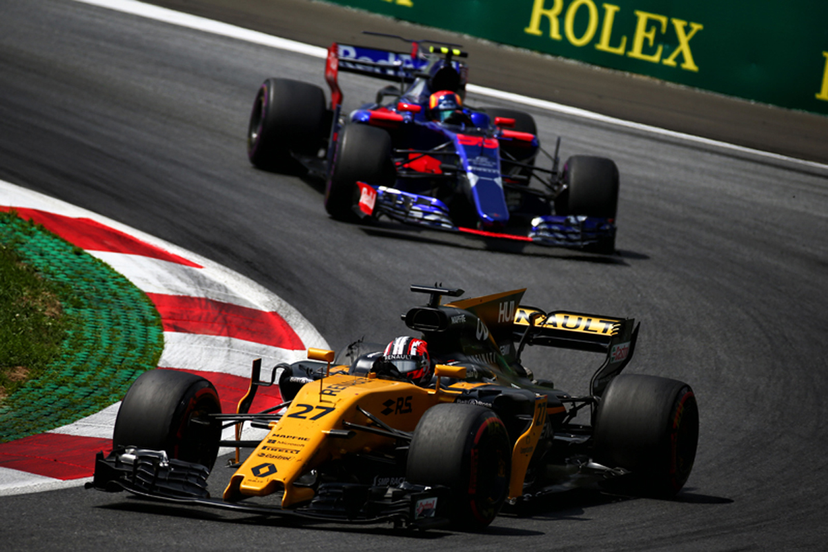 ルノー：ダブル完走もポイントには届かず / F1オーストリアGP