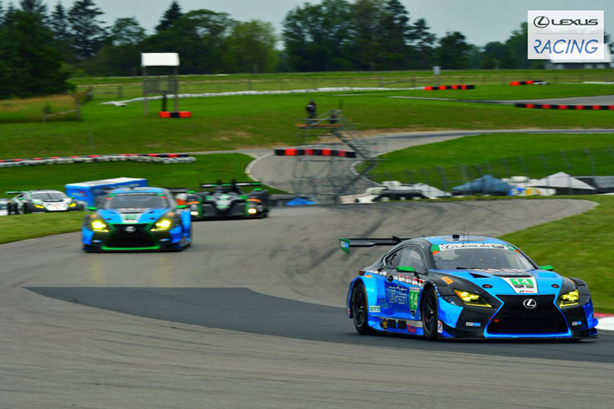 LEXUS RC F GT3、IMSAモスポート・パークで2戦連続トップ5
