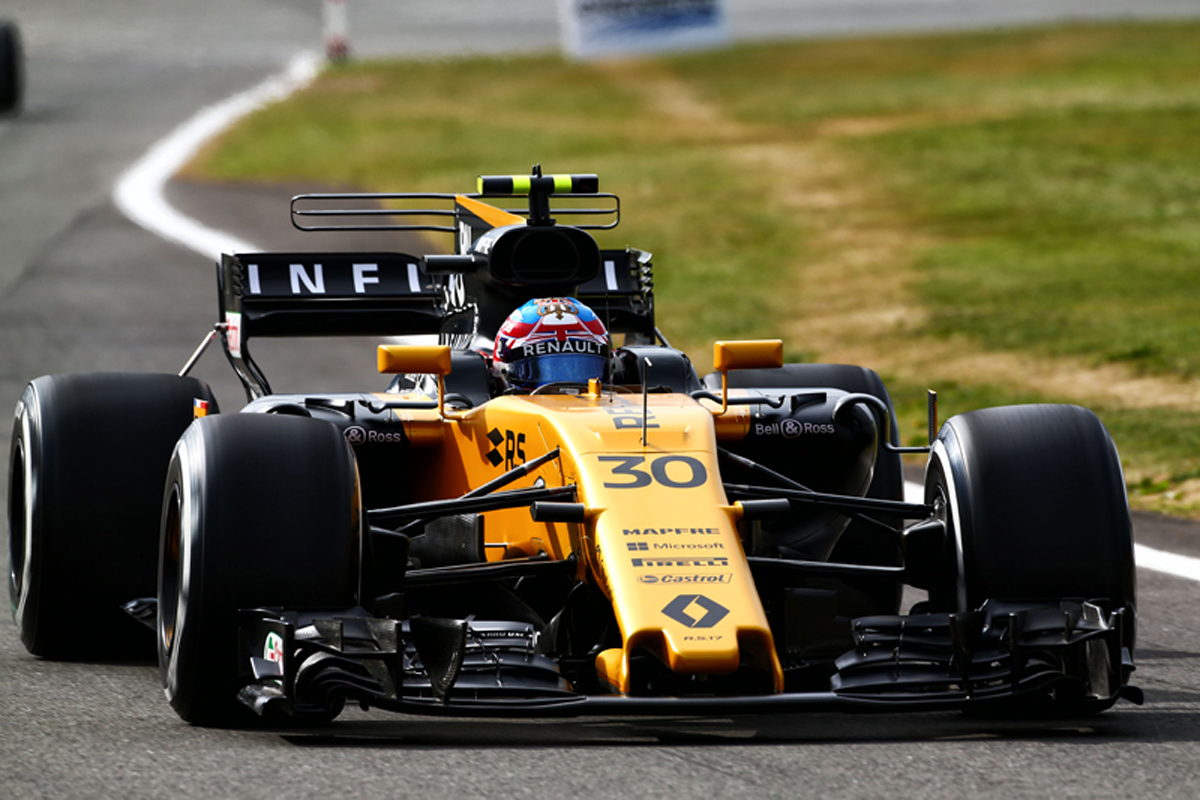 ルノー:F1イギリスGP 金曜フリー走行レポート