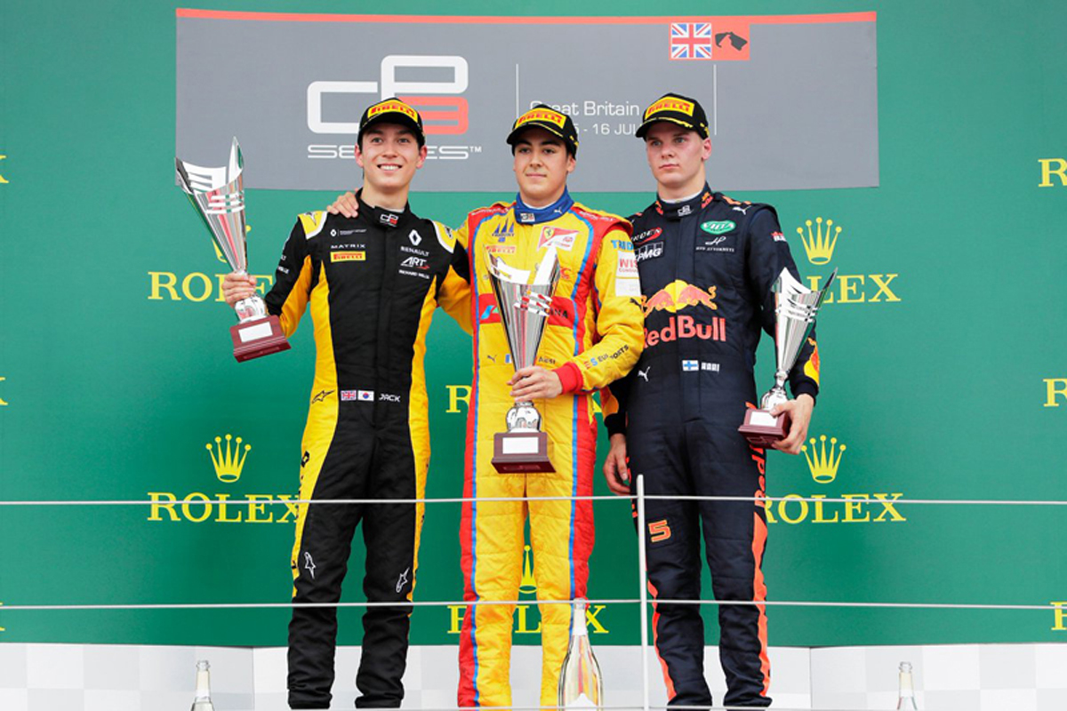【GP3】 第3戦シルバーストン レース2:アレジが初優勝、福住仁嶺は16位