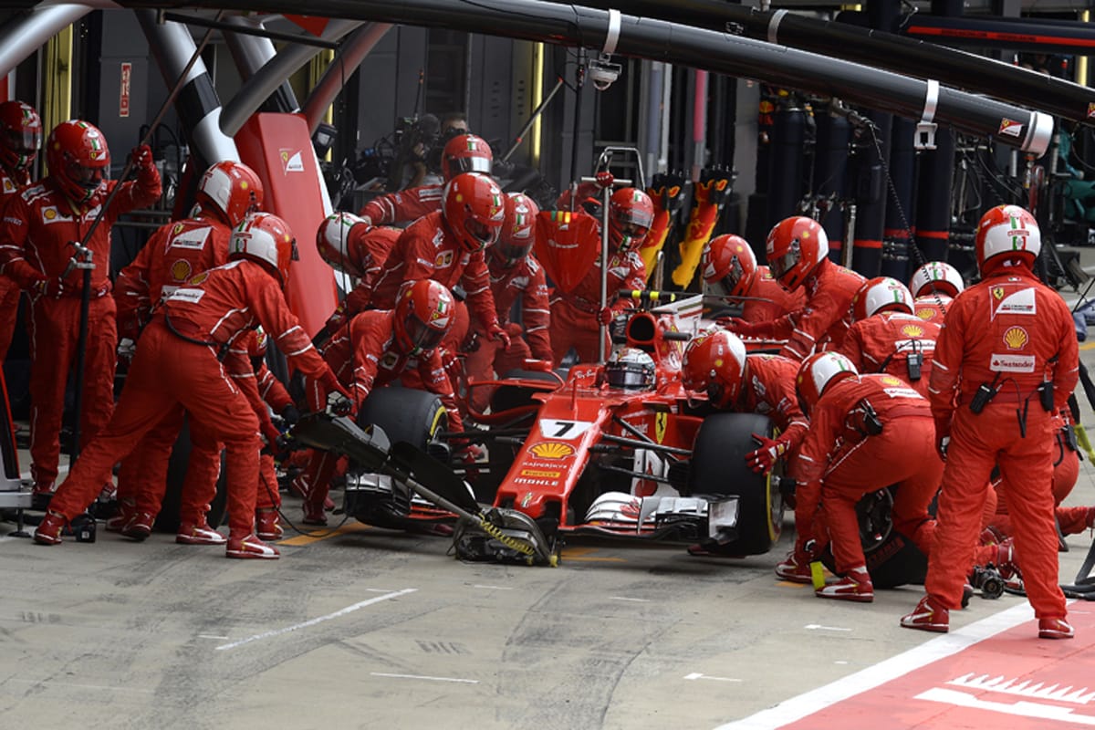 フェラーリ：タイヤ故障で無念の結果 / F1イギリスGP