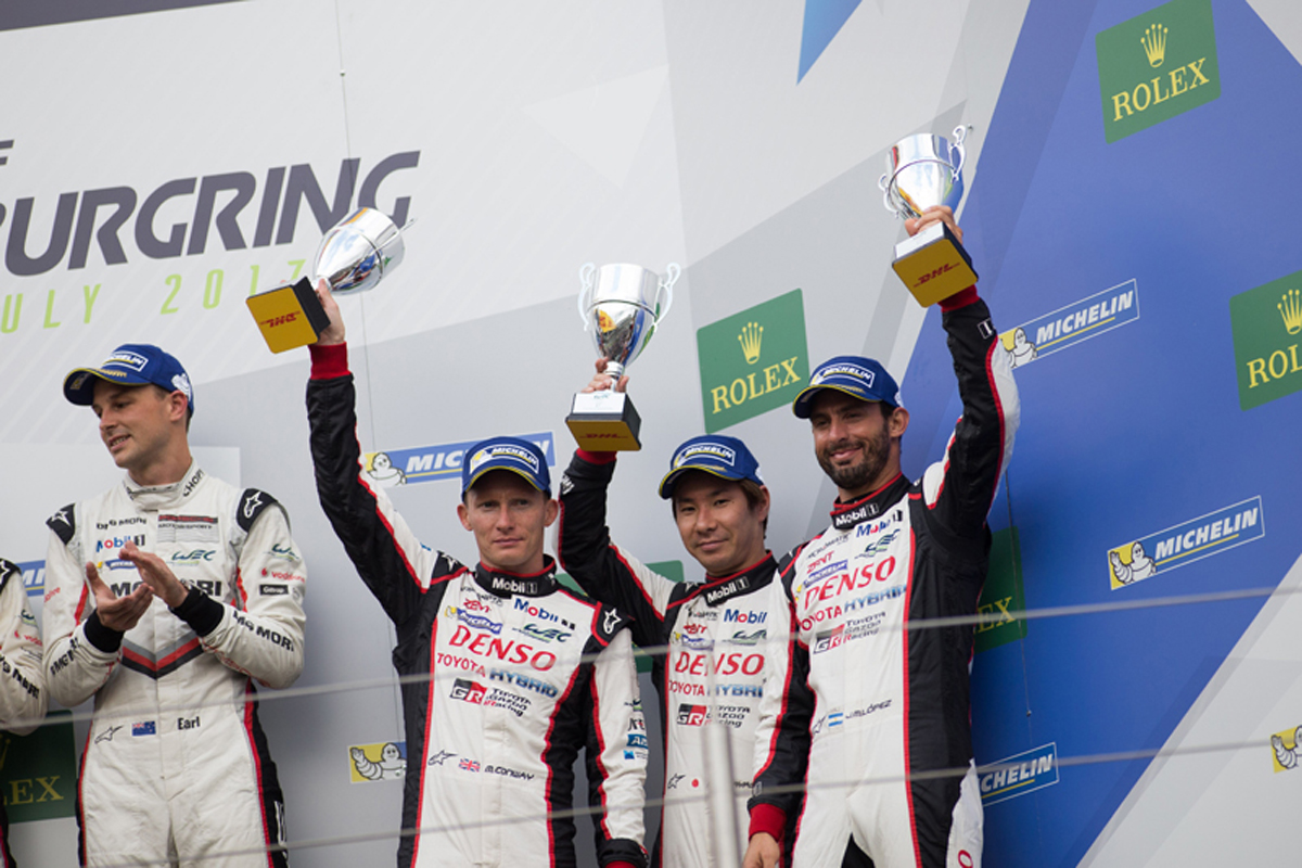 【WEC】 トヨタ:第4戦 ニュルブルクリンク6時間 決勝レポート