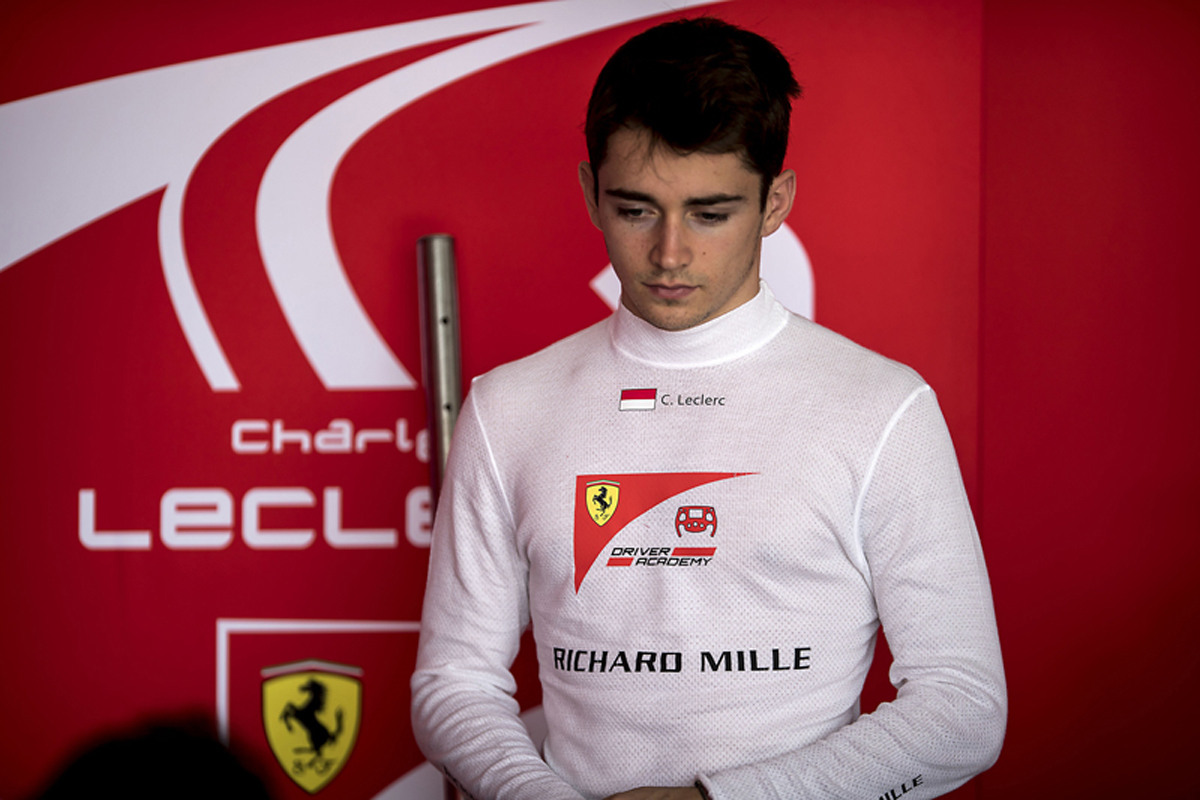 フェラーリ、シャルル・ルクレールをF1ハンガリーテストに起用