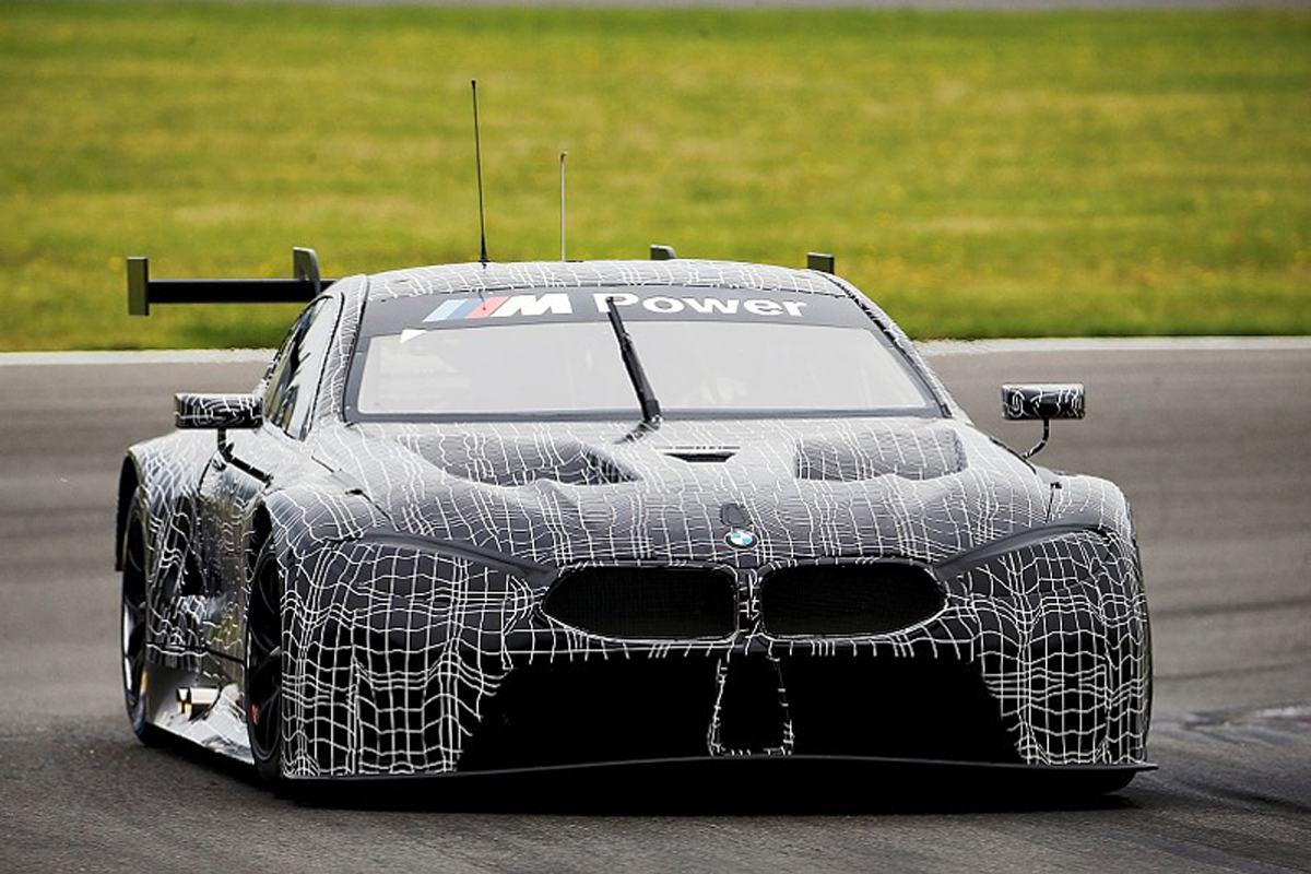 BMW、2018年 WEC参戦マシン『M8 GTE』の初トラックテストを実施