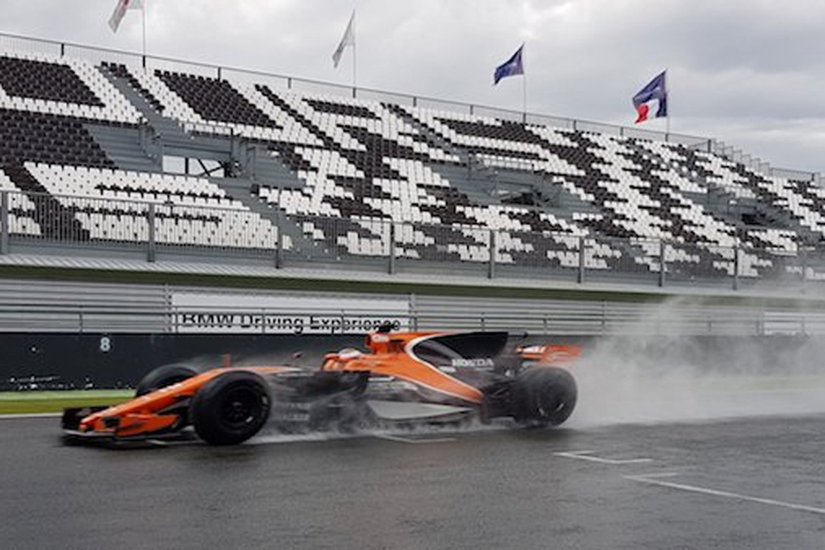 マクラーレン・ホンダ、ピレリの2018年F1タイヤをマニクールでテスト