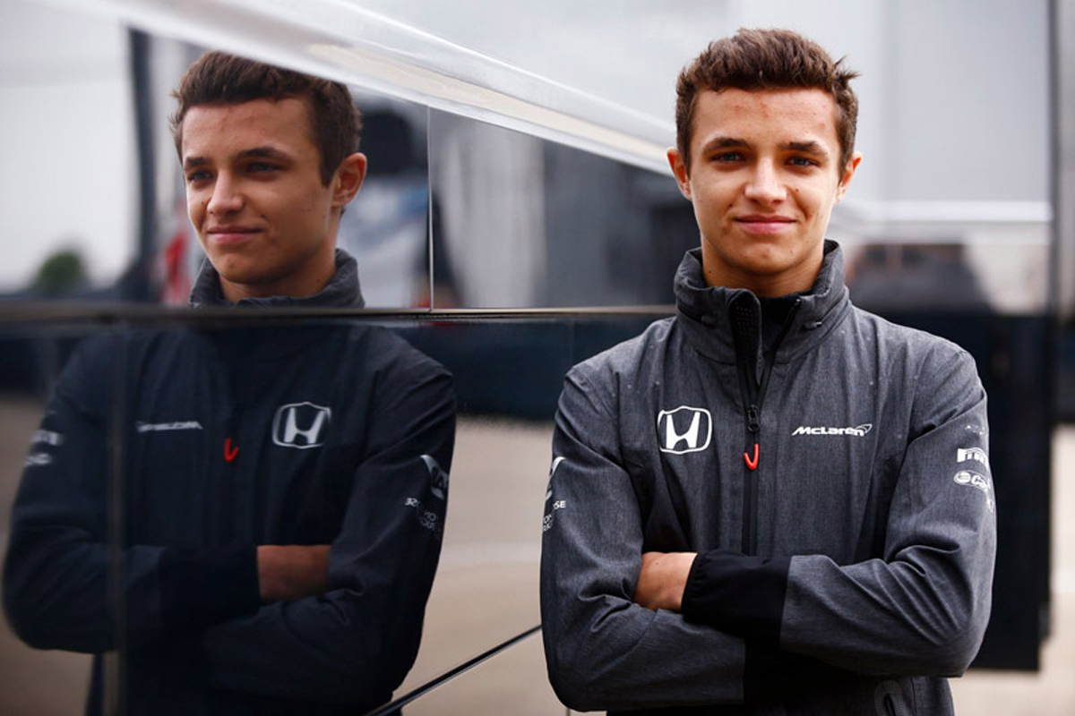 マクラーレン・ホンダ、ランド・ノリスをF1ハンガリーテストに起用