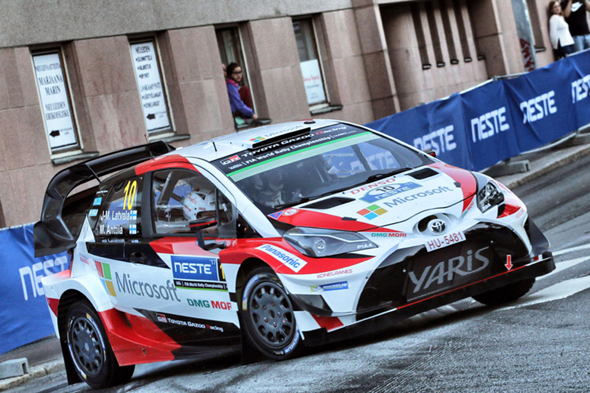 【WRC】 トヨタ:WRC 第9戦 ラリー・フィンランド 初日レポート