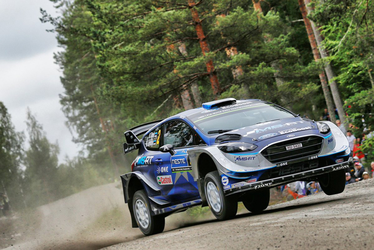 【WRC】 ラリー・フィンランド:オット・タナクが初日のトップ