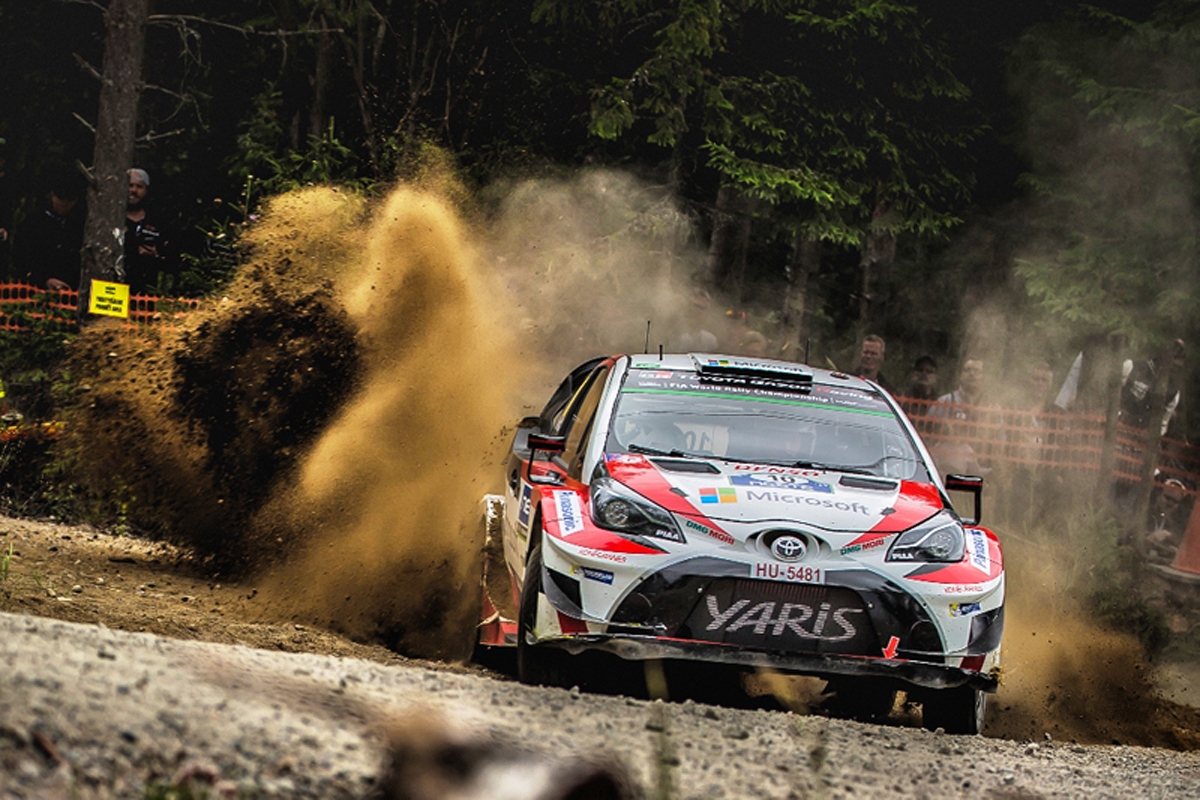 【WRC】 トヨタ：WRC 第9戦 ラリー・フィンランド 2日目レポート
