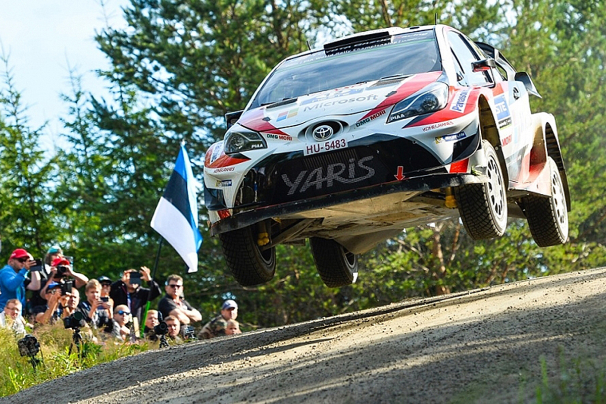 【WRC】 ラリー・フィンランド 2日目：ラッピが首位でトヨタが1-2体制