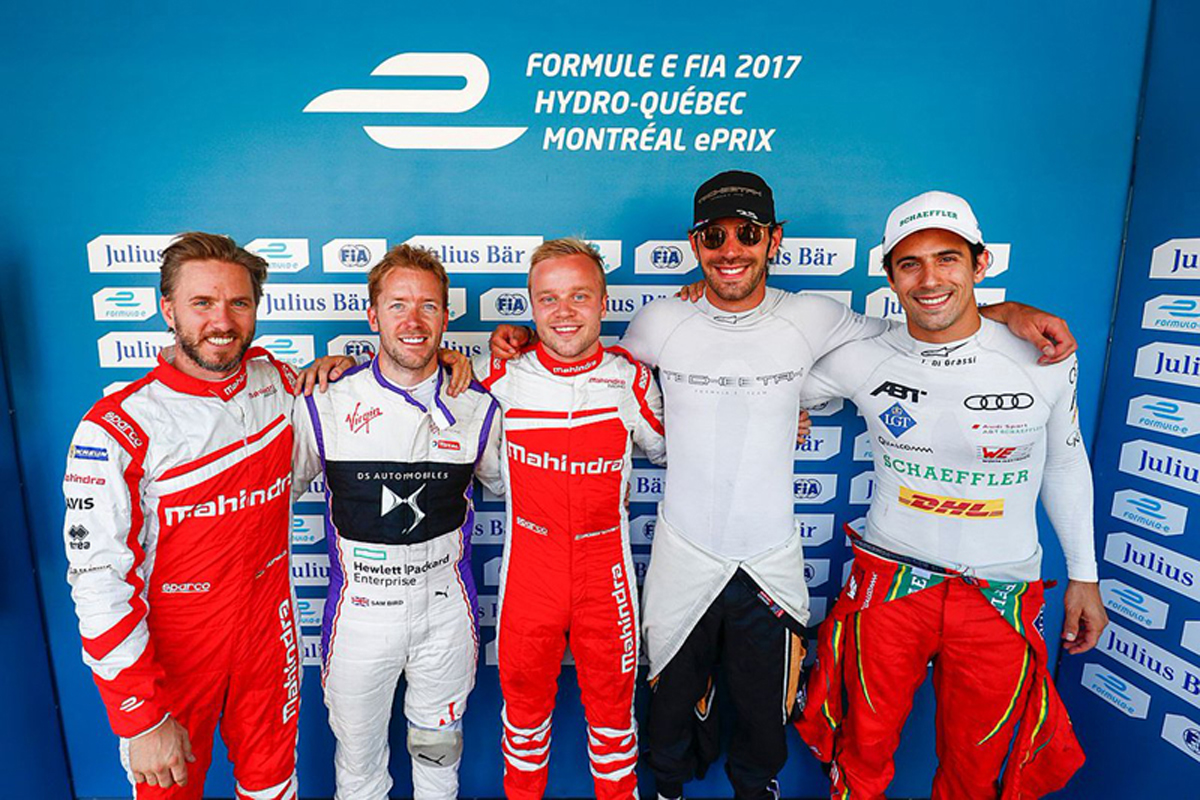 【フォーミュラE】 最終戦 予選:ローゼンクヴィストがポール