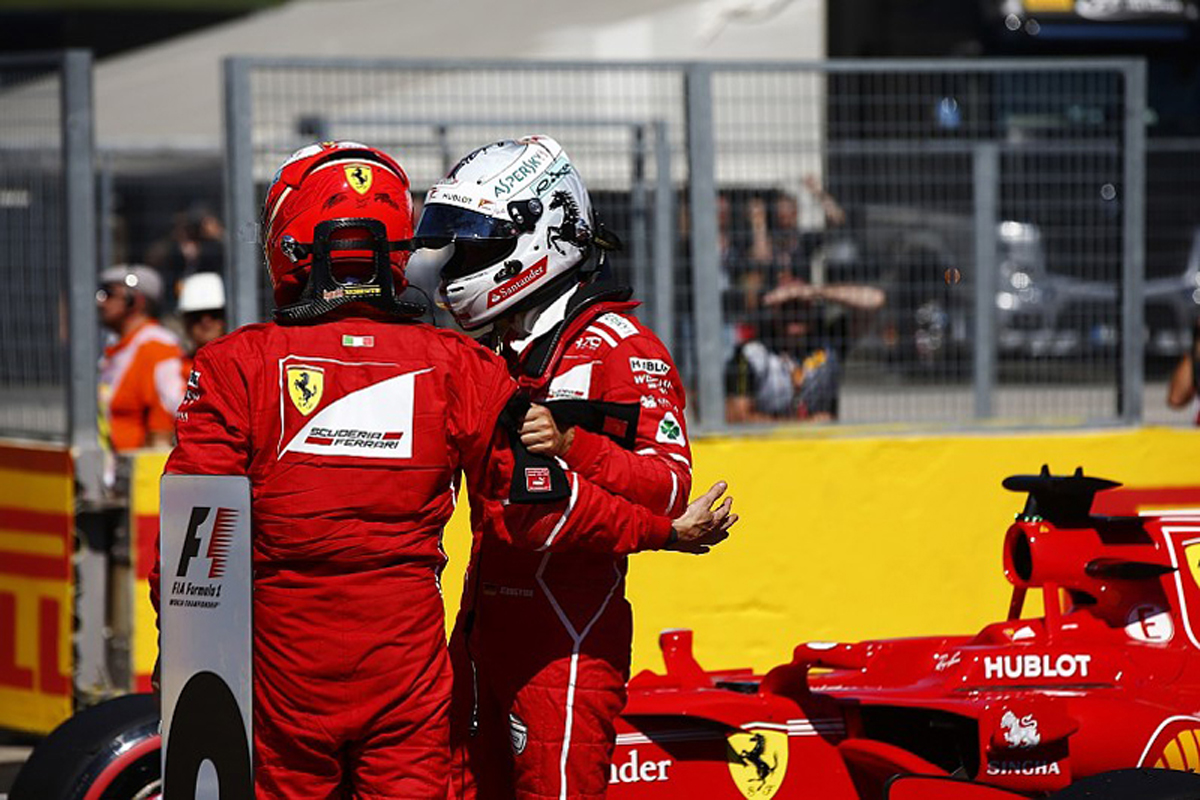 フェラーリ、2018年もベッテル&ライコネンの続投を示唆