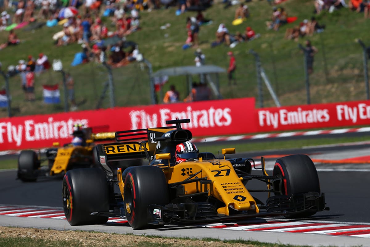 ルノー:フラストレーションの溜まるレース / F1ハンガリーGP