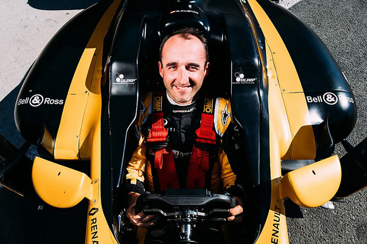 ロバート・クビサ、F1テストにむけてコックピット脱出テストに合格