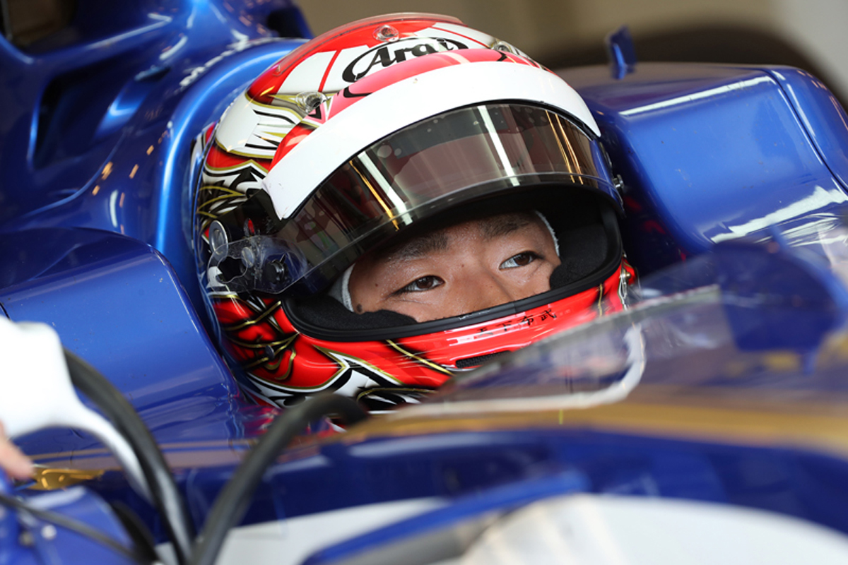 松下信治、ザウバーでのF1ハンガリー公式テストを完了