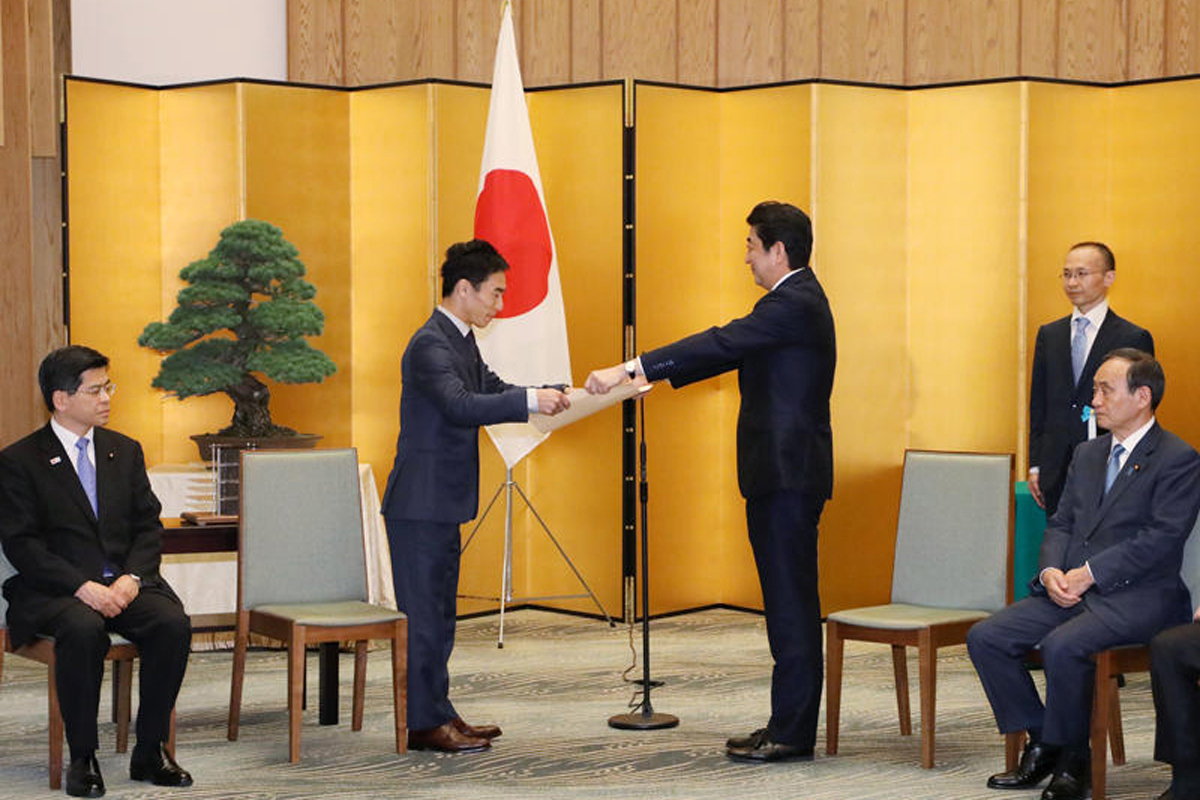 佐藤琢磨、内閣総理大臣顕彰受賞を改めて報告