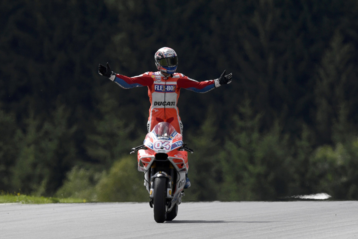 【MotoGP】 ドゥカティ：第11戦 オーストリアGP 決勝レポート