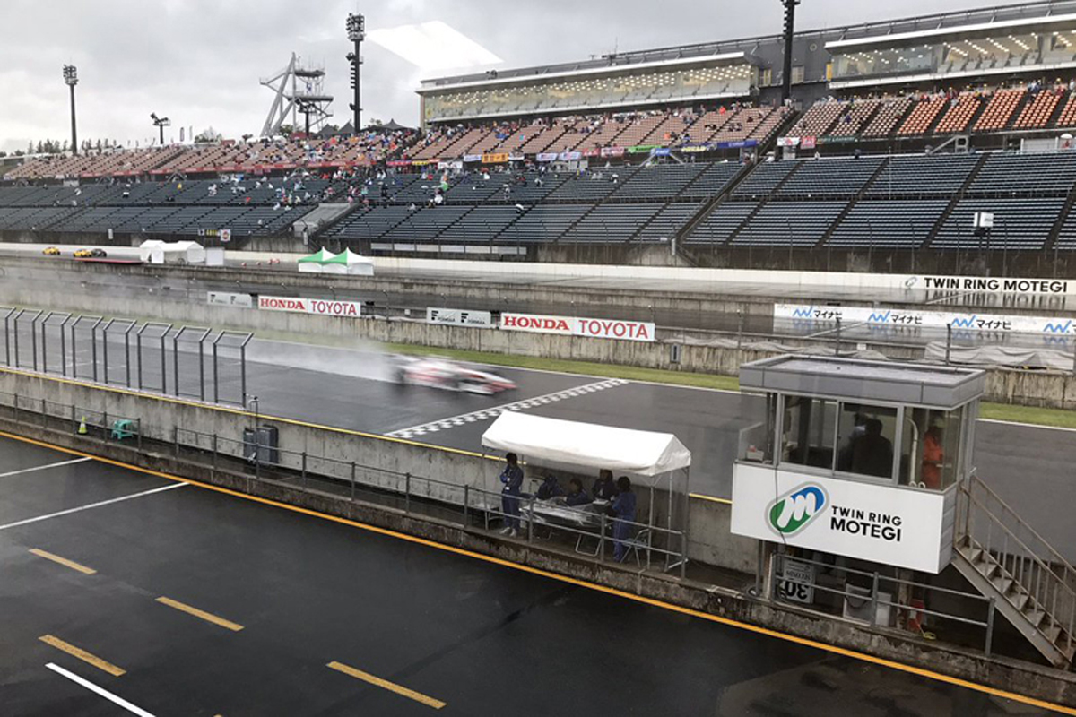 【スーパーフォーミュラ】  第4戦 もてぎ 予選：雷雨によりQ1のみで終了