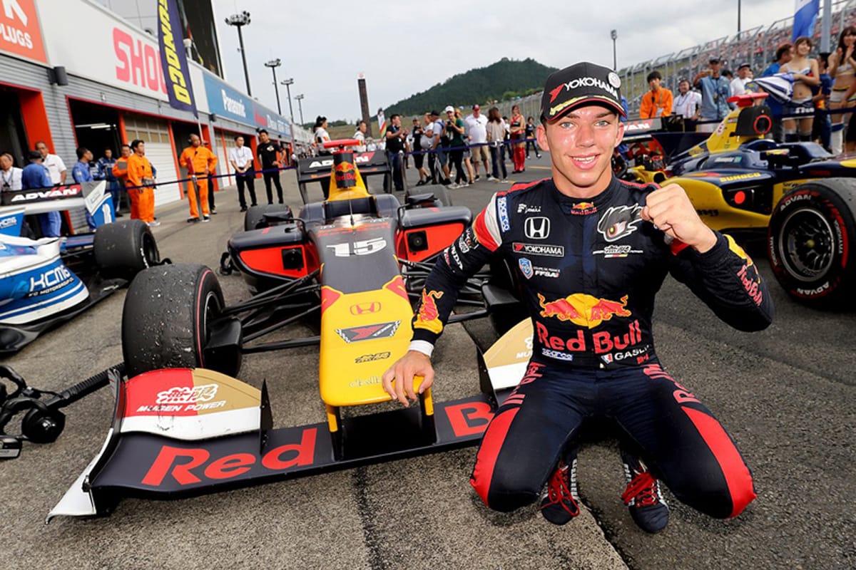 ピエール・ガスリー、初優勝に「まさか勝てるとは思わなかった」