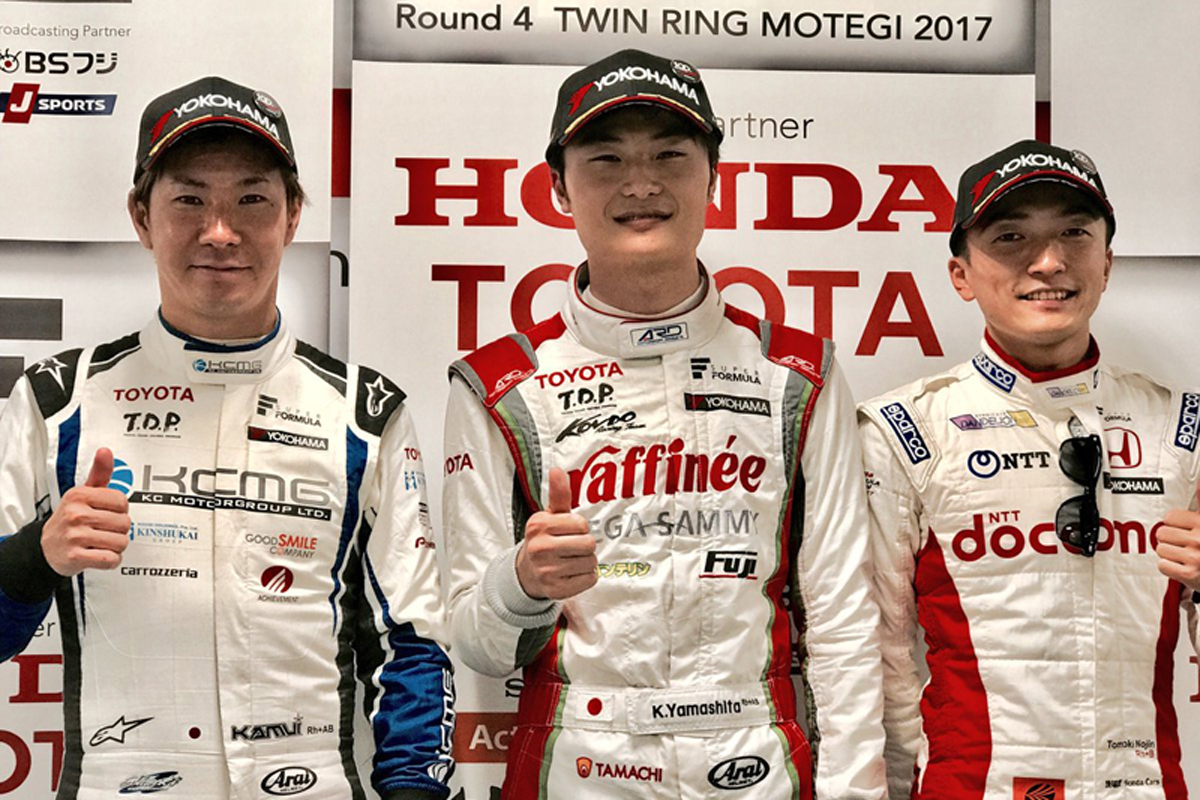 【スーパーフォーミュラ】 第4戦 もてぎ：予選トップ3ドライバーコメント