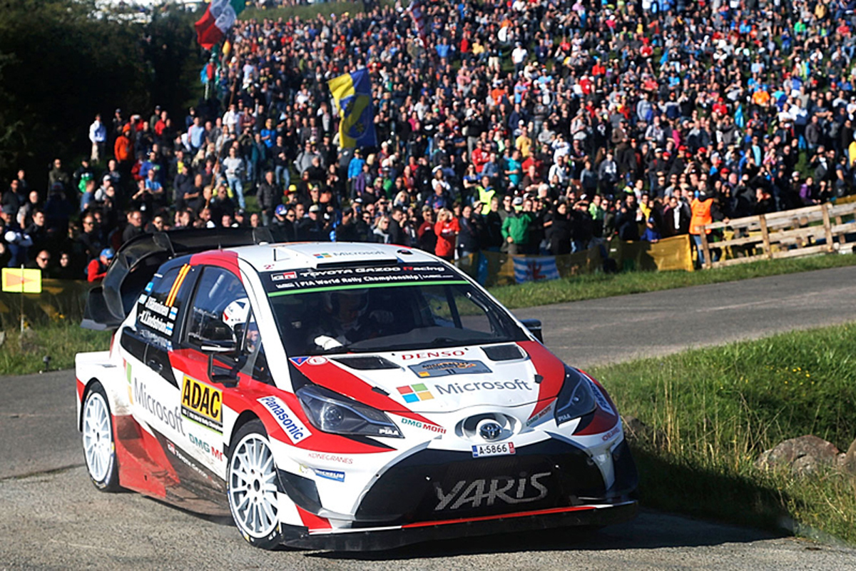 【WRC】 トヨタ:WRC 第10戦 ラリー・ドイチェランド 3日目レポート