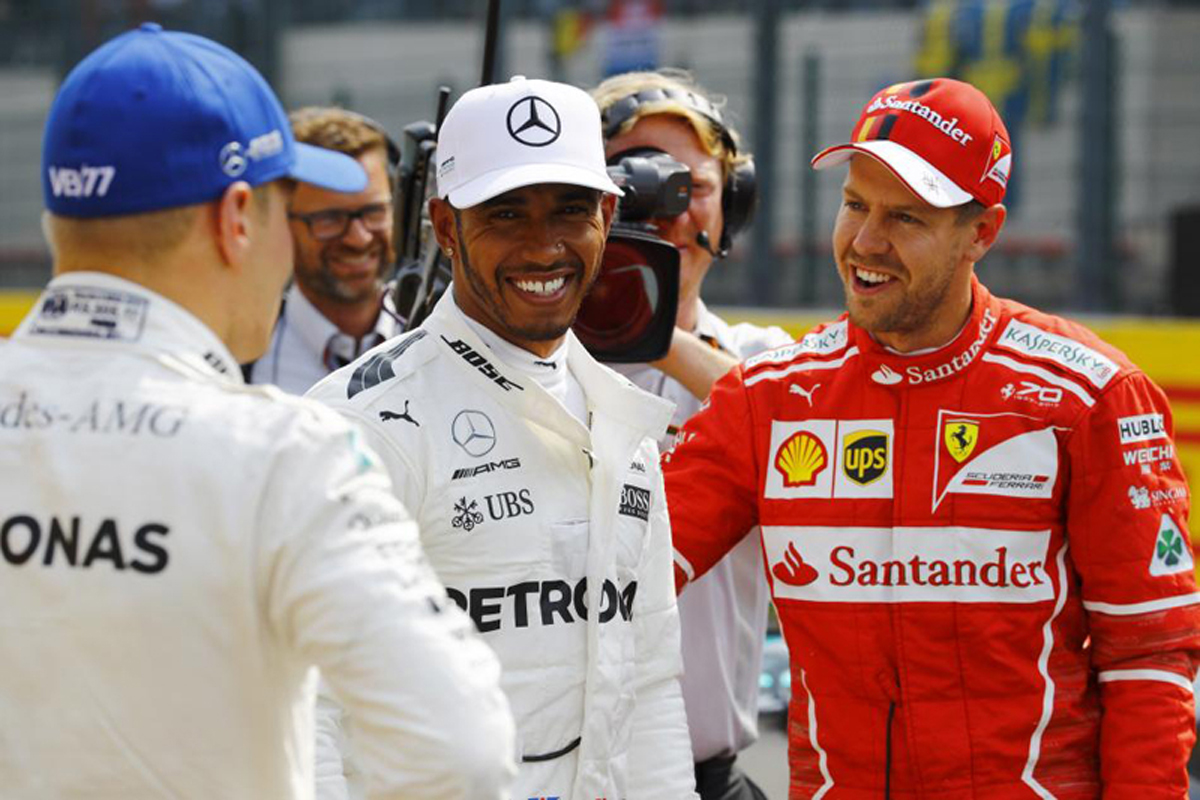 F1ベルギーGP：決勝スターティンググリッド