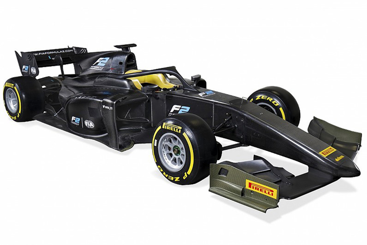 【F2】 ハロー搭載の2018年マシン『F2 2018』を発表