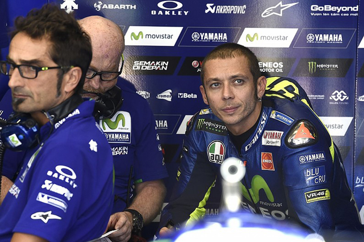 【MotoGP】 バレンティーノ・ロッシ、トレーニング中の事故で右足を骨折