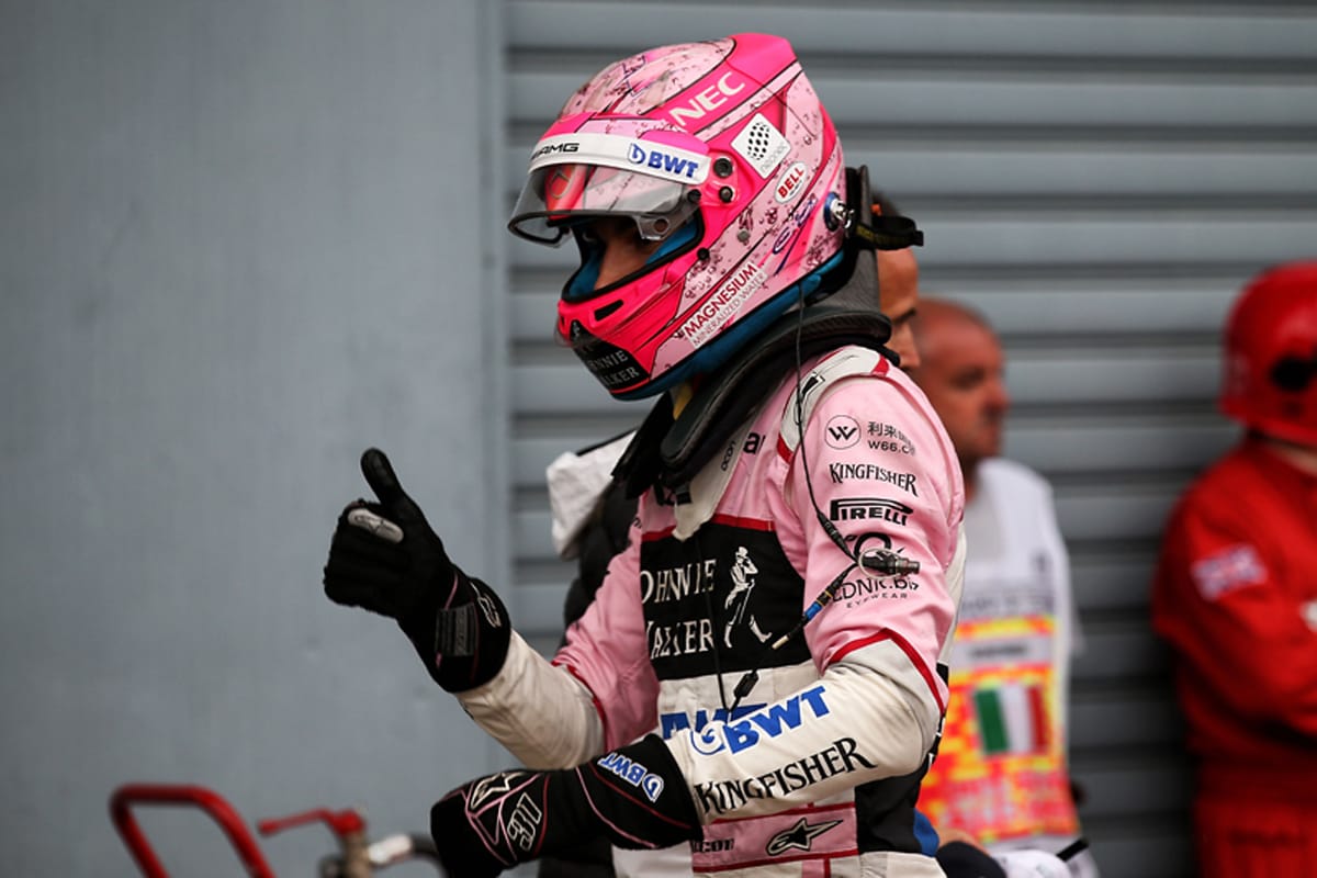 フォース・インディア:オコンが3番グリッド獲得 / F1イタリアGP予選