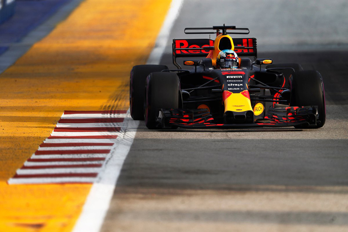 F1シンガポールGP フリー走行1回目:ダニエル・リカルドが最速タイム