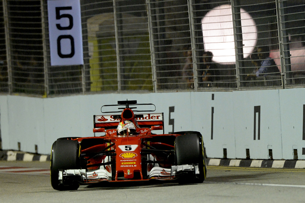 フェラーリ：F1シンガポールGP 金曜フリー走行レポート