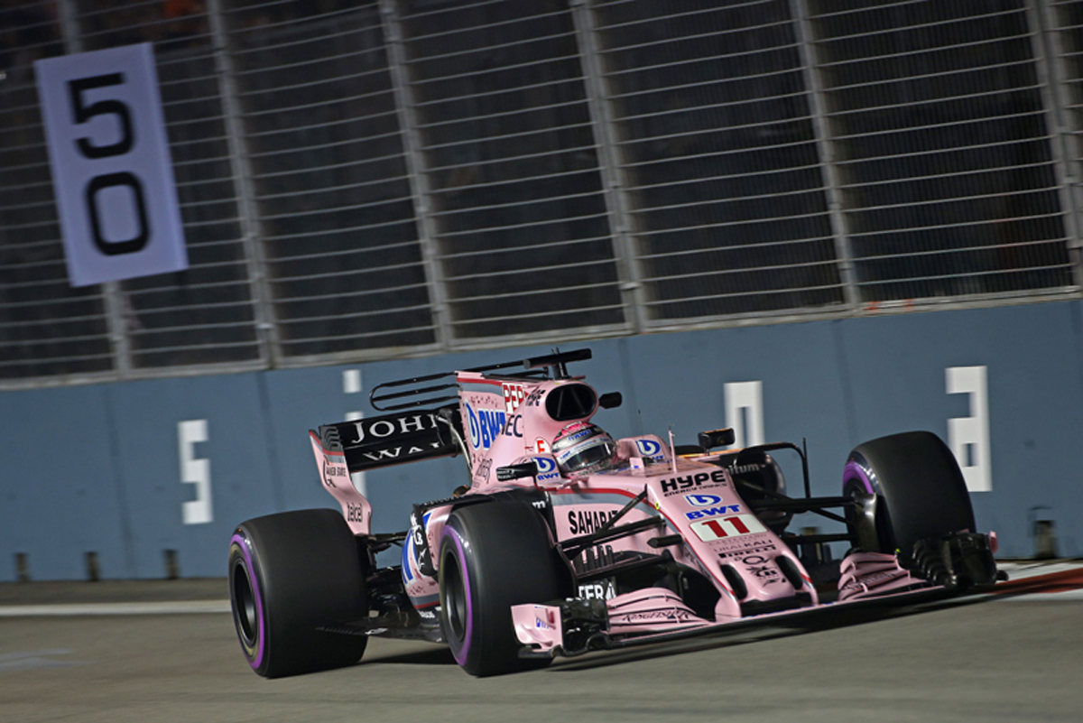 フォース・インディア:F1シンガポールGP 金曜フリー走行レポート