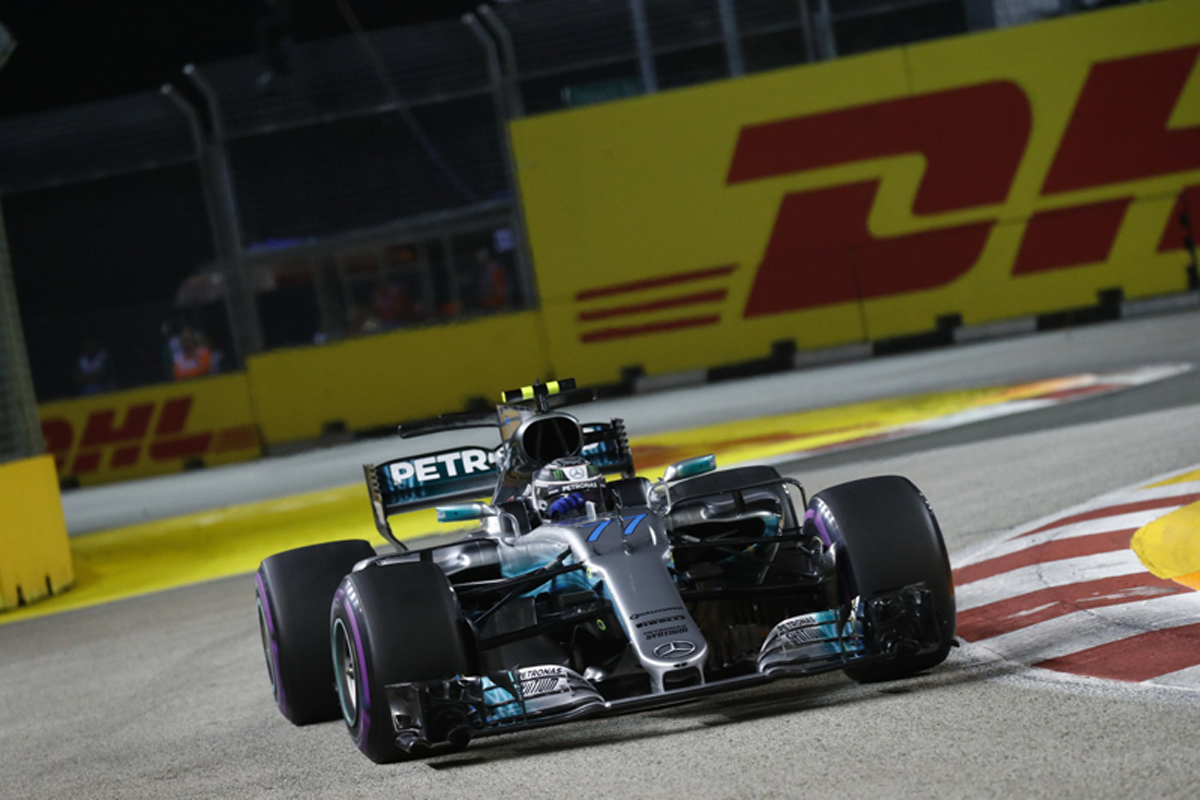 メルセデス:F1シンガポールGP 金曜フリー走行レポート